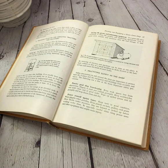 Vintage textbook 1955 Shopwork on the Farm - Picture 8 of 8